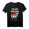 Lustiges Rinder Kühe Spruch T-Shirt für Landwirte und Bauern - Perfektes Geburtstagsgeschenk für Hofbesitzer, Landwirt und Traktorfahrer