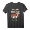 Lustiges Rinder Kühe Spruch T-Shirt für Landwirte und Bauern - Perfektes Geburtstagsgeschenk für Hofbesitzer, Landwirt und Traktorfahrer