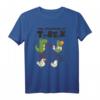 Evolution des T-Rex Hühner T-Shirt  Lustiges Landwirt & Dino Outfit für Hühnerliebhaber, Bauern & Dinosaurier-Fans