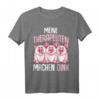 Schweine Spruch Schweinchen Bauer Landwirt T-Shirt - Lustiges Geschenk für Schweinezüchter, Bauern und Schweine Liebhaber mit Humor