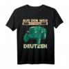 Lustiges Bauer / Landwirt T-Shirt mit Deutz Design  Aus dem Weg ich muss Deutzen, perfektes Geschenk für Traktorfahrer und Landwirte