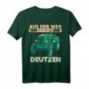 Lustiges Bauer / Landwirt T-Shirt mit Deutz Design  Aus dem Weg ich muss Deutzen, perfektes Geschenk für Traktorfahrer und Landwirte