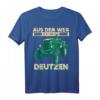 Lustiges Bauer / Landwirt T-Shirt mit Deutz Design  Aus dem Weg ich muss Deutzen, perfektes Geschenk für Traktorfahrer und Landwirte