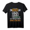 Ich bin Ingenieur ich finde immer eine Lösung - Diplom Ingenieur T-Shirt für Problemlöser und Technik-Nerds
