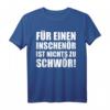 Für einen Ingenieur ist nichts zu schwer Spruch T-Shirt  Lustiges Technik Design für Männer, Opa, Onkel & Freunde zu Weihnachten & Geburtstag