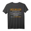 Ingenieur Definition Bauingenieur Maschinenbau T-Shirt - Das perfekte Geschenk für Ingenieure, Freunde und Familienmitglieder