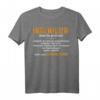 Ingenieur Definition Bauingenieur Maschinenbau T-Shirt - Das perfekte Geschenk für Ingenieure, Freunde und Familienmitglieder