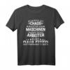 Lustiges Bauleiter Helm T-Shirt  Geschenk für Bauleiter und Bauingenieure mit Bauhelmmotiv