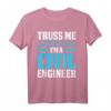 Truss Me Ingenieur Civil Engineering Statiker Bauingenieur T-Shirt  Perfektes Geschenk für Bauprofis und Studenten
