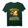 Kinder Bagger T-Shirt für 6-Jährige Jungen | Geburtstagsgeschenk & Bauleiter-Motiv
