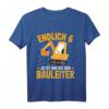 Kinder Bagger T-Shirt für 6-Jährige Jungen | Geburtstagsgeschenk & Bauleiter-Motiv