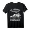 Herren Radlader Bagger Tiefbauer Bauarbeiter T-Shirt mit Spruch - Coole Geschenkidee für Baustellenprofis & Radladerfans