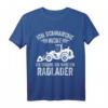 Herren Radlader Bagger Tiefbauer Bauarbeiter T-Shirt mit Spruch - Coole Geschenkidee für Baustellenprofis & Radladerfans