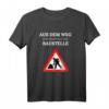 Aus dem Weg ich muss auf die Baustelle T-Shirt  Lustiges Bauleiter Spruch-Shirt für Bauarbeiter, Handwerker & Baumaschinisten