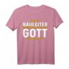 Bauleiter leistet Polier T-Shirt  Lustiges Bauleitung Spruchshirt für Bauarbeiter & Handwerker