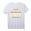 Bauleiter leistet Polier T-Shirt  Lustiges Bauleitung Spruchshirt für Bauarbeiter & Handwerker