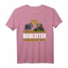 Bauleiter T-Shirt mit Großem Bagger Motiv - Geschenk für Bauarbeiter, Handwerker, Azubi & Arbeitskollegen auf der Baustelle