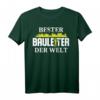 Bester Bauleiter der Welt | Vintage Baustellen Geschenk T-Shirt für Bauleiter, Handwerker & Azubi