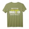 Bester Bauleiter der Welt | Vintage Baustellen Geschenk T-Shirt für Bauleiter, Handwerker & Azubi