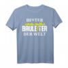 Bester Bauleiter der Welt | Vintage Baustellen Geschenk T-Shirt für Bauleiter, Handwerker & Azubi