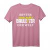 Bester Bauleiter der Welt | Vintage Baustellen Geschenk T-Shirt für Bauleiter, Handwerker & Azubi