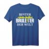 Bester Bauleiter der Welt | Vintage Baustellen Geschenk T-Shirt für Bauleiter, Handwerker & Azubi