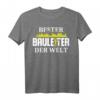 Bester Bauleiter der Welt | Vintage Baustellen Geschenk T-Shirt für Bauleiter, Handwerker & Azubi