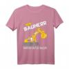Kinder Mini Bauherr T-Shirt mit Bagger  Lustiges Baustellen Outfit für Jungen, perfekt für Baubeginn, Richtfest und Bauphase