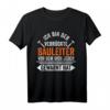 Herren Bauleiter T-Shirt mit lustigem Motiv - Perfekt für Baustelle, Bauleitung & Richtfest