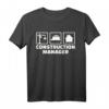 Bauleiter T-Shirt - Robuste Arbeitskleidung für Bauprofis mit Bau-Design, ideal für Bauleitung & Baustellen