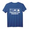 Bauleiter T-Shirt - Robuste Arbeitskleidung für Bauprofis mit Bau-Design, ideal für Bauleitung & Baustellen