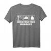 Bauleiter T-Shirt - Robuste Arbeitskleidung für Bauprofis mit Bau-Design, ideal für Bauleitung & Baustellen