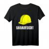 Bauaufsicht Bauarbeiter Kostüm mit Helm - Lustiges T-Shirt für Fasching, Karneval und Baustellen-Events für Kinder, Damen und Herren