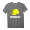 Bauaufsicht Bauarbeiter Kostüm mit Helm - Lustiges T-Shirt für Fasching, Karneval und Baustellen-Events für Kinder, Damen und Herren