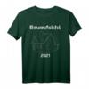 Bauaufsicht mit Haus für Bauherr Bauleiter Bauherrin T-Shirt  Perfekt für Bauprojekte, Grundsteinlegung & Einweihung