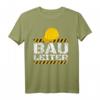 Bauleiter Helm Polier Helm Baustelle T-Shirt  Lustiges Bauleitung Motiv für Bauarbeiter, Handwerker & Bauprofis