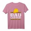 Bauleiter Helm Polier Helm Baustelle T-Shirt  Lustiges Bauleitung Motiv für Bauarbeiter, Handwerker & Bauprofis