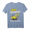 Kinder Bauleiter T-Shirt mit Bagger Motiv - Lustiges Kinder T-Shirt für Handwerker, Schulstart & Kindergarten, Perfekt als Geschenk für kleine Bauarbeiter
