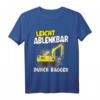 Kinder Bauleiter T-Shirt mit Bagger Motiv - Lustiges Kinder T-Shirt für Handwerker, Schulstart & Kindergarten, Perfekt als Geschenk für kleine Bauarbeiter