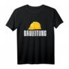 Herren Bauleitung Bauarbeiter Straßenbauer Polier Bauhelm Geschenk T-Shirt  Lustiges Baustellen-Design für Bauprofis & als Geburtstags- oder Weihnachtsgeschenk