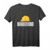 Herren Bauleitung Bauarbeiter Straßenbauer Polier Bauhelm Geschenk T-Shirt  Lustiges Baustellen-Design für Bauprofis & als Geburtstags- oder Weihnachtsgeschenk