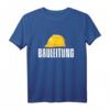 Herren Bauleitung Bauarbeiter Straßenbauer Polier Bauhelm Geschenk T-Shirt  Lustiges Baustellen-Design für Bauprofis & als Geburtstags- oder Weihnachtsgeschenk