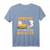 Kinder Endlich 3 jetzt bin ich der Bauleiter T-Shirt  Lustiges Baustellen Geschenk zum 3. Geburtstag für Jungen & Bagger Liebhaber