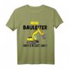 Kinder Bauherr Mädchen T-Shirt - Mini Bauleiter Papa's Rechte Hand mit Bagger Motiv für Richtfest & Baubeginn