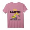 Kinder Bauherr Mädchen T-Shirt - Mini Bauleiter Papa's Rechte Hand mit Bagger Motiv für Richtfest & Baubeginn