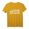 Bauleiter Evolution T-Shirt  Für Baustellenleiter, Architekten & Handwerker mit Organisationstalent