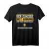 Der Einzige Mit Ahnung Baustelle Kran Bauherr T-Shirt  Lustiges Geschenk für Bauarbeiter, Kranführer & Bauleiter