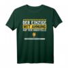 Der Einzige Mit Ahnung Baustelle Kran Bauherr T-Shirt  Lustiges Geschenk für Bauarbeiter, Kranführer & Bauleiter