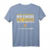 Der Einzige Mit Ahnung Baustelle Kran Bauherr T-Shirt  Lustiges Geschenk für Bauarbeiter, Kranführer & Bauleiter