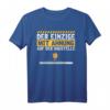 Der Einzige Mit Ahnung Baustelle Kran Bauherr T-Shirt  Lustiges Geschenk für Bauarbeiter, Kranführer & Bauleiter